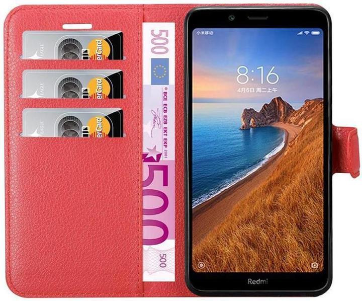 Actual product image Cadorabo Book with stand function cover (Xiaomi Redmi 7A)