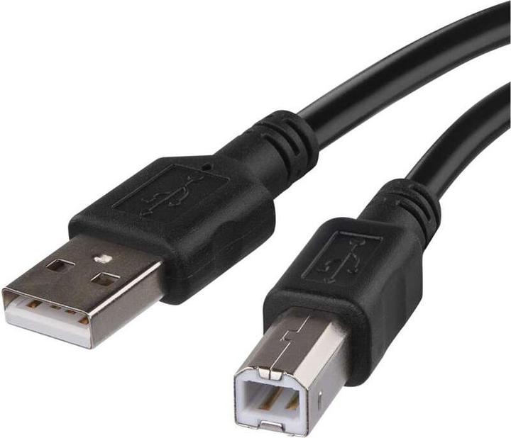 Produktbild Emos USB Kabel 2.0 A Stecker – B Stecker 2m (2 m, USB 2.0)