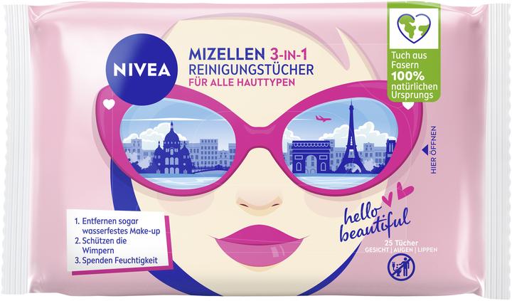Image du produit NIVEA Micelles 3 en 1 (Eau micellaire, 25000 ml)