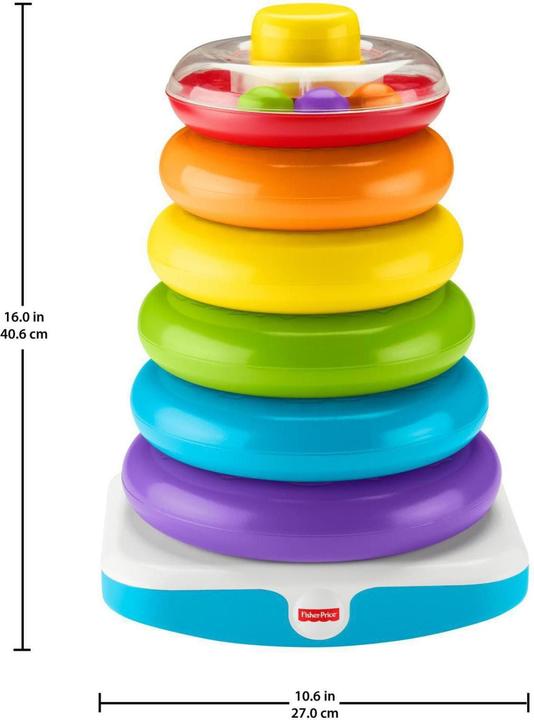 Actual product image Fisher-Price Large color ring pyramid