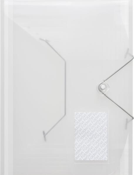 Image du produit Foldersys Chemise Jumbo A4 PP avec élastique incolore translucide (A4, 1 x)