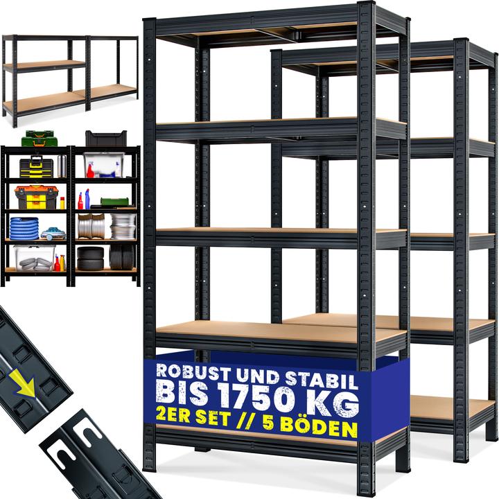 Monzana Heavy Duty Shelving