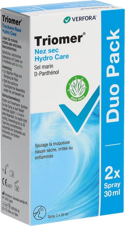 Actual product image Triomer Hydro Care Trock Nase Duo 2x30ml (2 Piece)