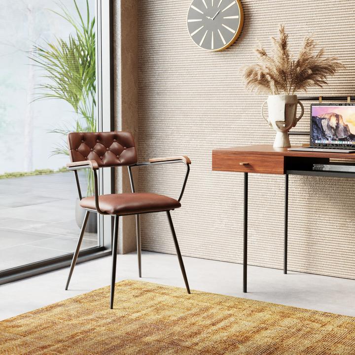 Produktbild Kare Design Armlehnstuhl Salsa Leder Braun