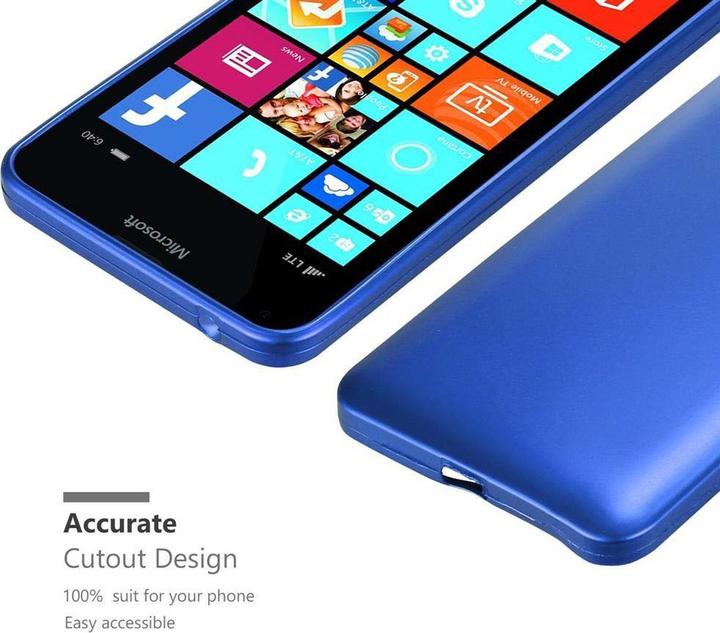 Produktbild Cadorabo TPU Matt Metallic Cover (Microsoft Lumia 640 XL)