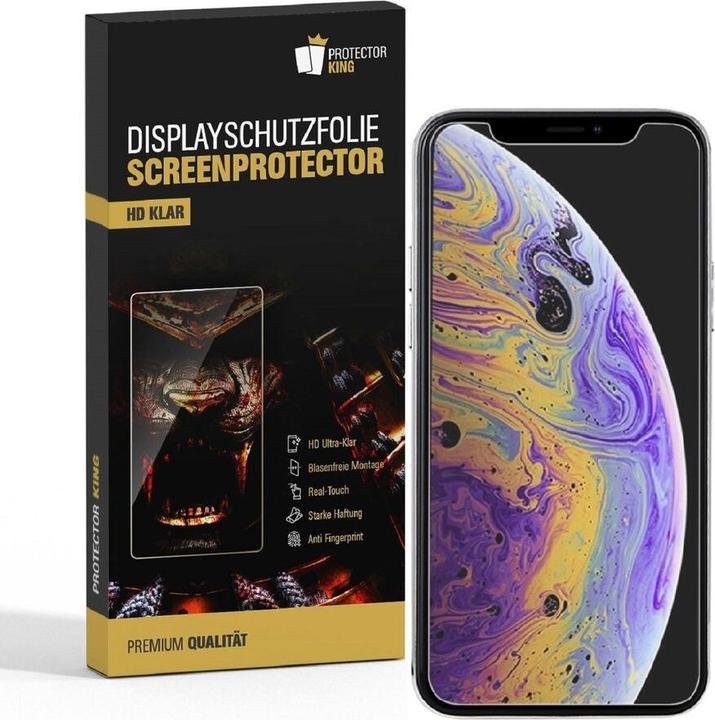 Actual product image Protectorking 3x premium screen protector 3D CLEAR (1 Piece, Apple iPhone X)