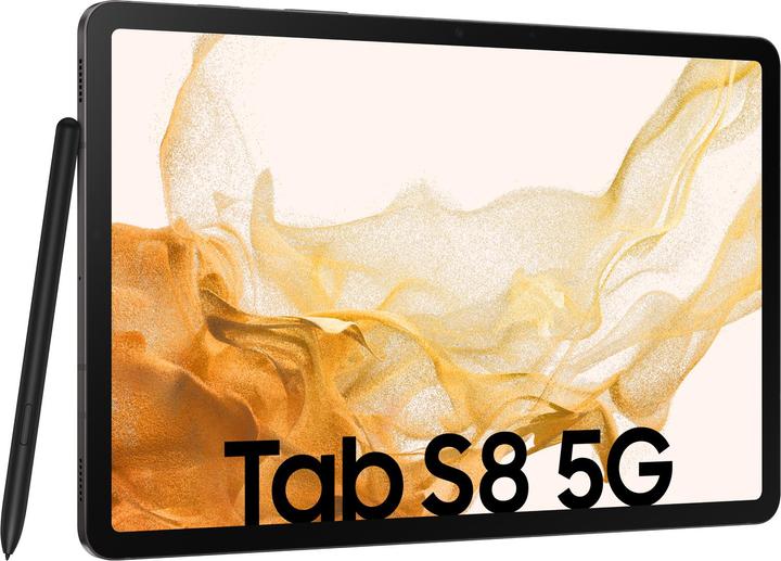 Productafbeelding Samsung Galaxy Tab S8 (5G, 11", 128 GB, Grafiet)