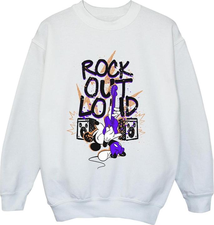 Disney Mickey Mouse Rock Out Loud Sweatshirt Mädchen