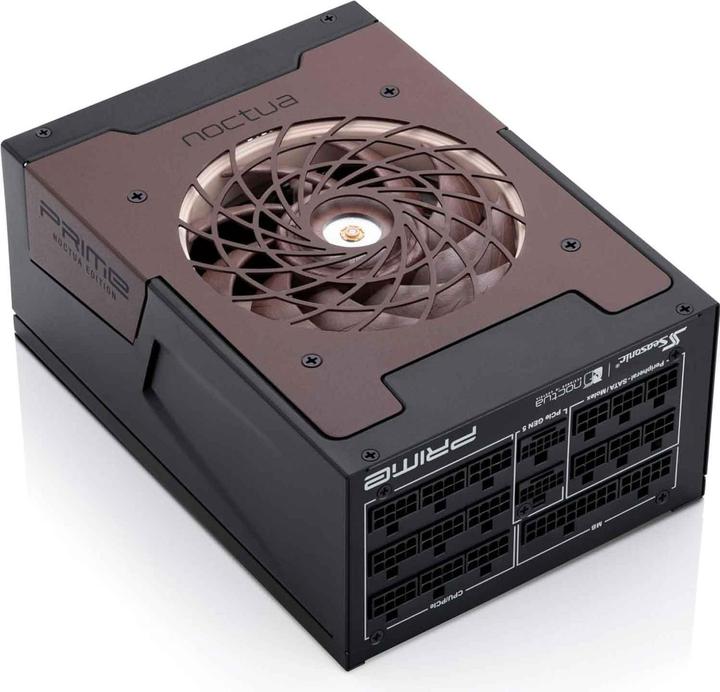 Produktbild Noctua PRIME TX-1600 Edition (schwarz, 2x 12VHPWR, 6x PCIe, Kabel-Management, 1600 Watt) (1600 W)