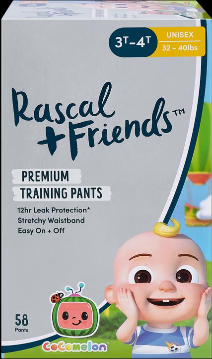 Image du produit Rascal+Friends RASCAL + FRIENDS Pants 5 size, 58pcs, 13-18 kg, 93594 (Taille 5, Pack, 58 pièce(s))