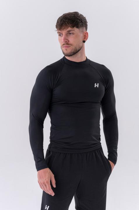 Actual product image Nebbia Functional T-shirt with long sleeves "Active" 328 black (L)