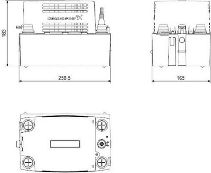 Produktbild Grundfos Conlift 1 (Hauswasserpumpe)