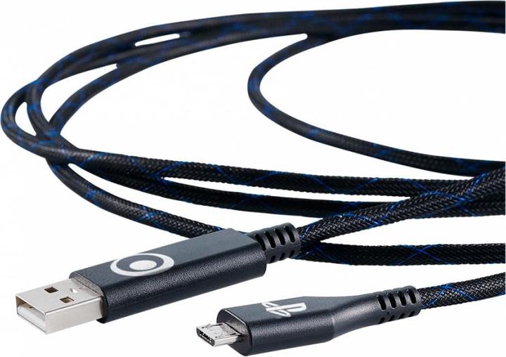 Produktbild Bigben PS4 USB Controller-Ladekabel (Offizielle Playstation Lizenz, 3m) (3 m)
