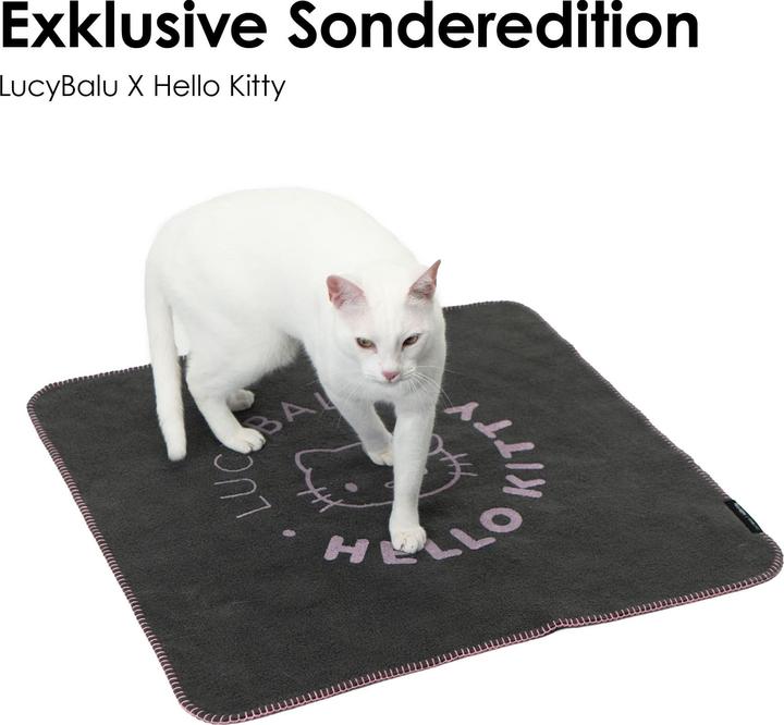 Produktbild LucyBalu CUDDLE Katzendecke - Hello Kitty Edition (Katze)