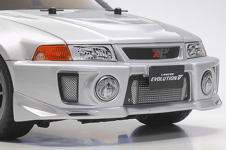 Produktbild Tamiya 1/10 RC Mitsubishi Lancer EVO V (TT-02)