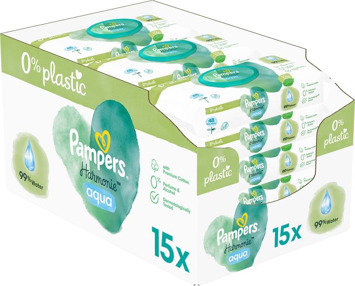 Pampers Harmonie Aqua (720 Stück)
