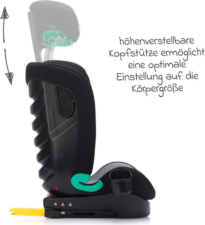 Actual product image Fillikid Child seats 15-36 kg Child seat Elli Pro i-Size from 3 years - 12 years (100 (Booster seat, ECE R129/i-Size Standard)
