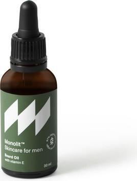 Produktbild Monolit Skincare Monolit Bartöl Feuchtigkeitsspendend Pflegend Weichmachend Avocado Jojoba Argan Vitamin E (30 ml)