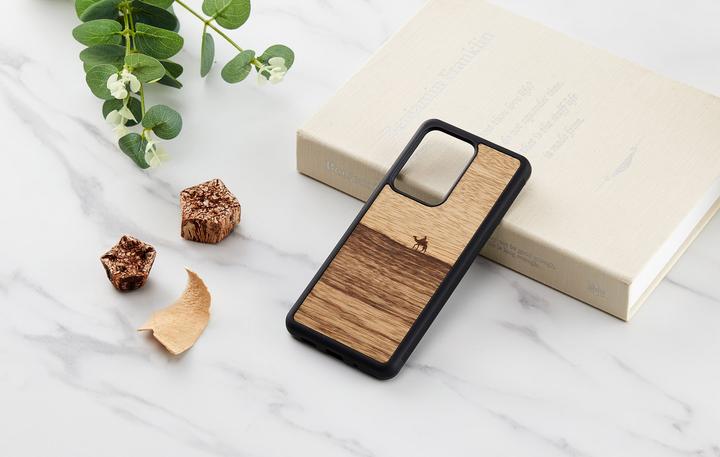 Image du produit Man.Wand &WOOD case for Galaxy S20 Ultra terra juodas (Samsung Galaxy S20 Ultra)