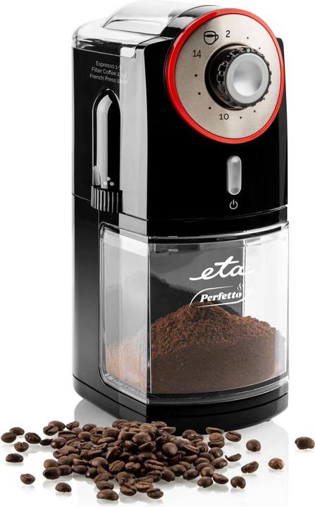 Image du produit ETA ETA006890000 Perfetto Broyeur à café, Puissance 100 W, Fèves de café 200 g, Noir