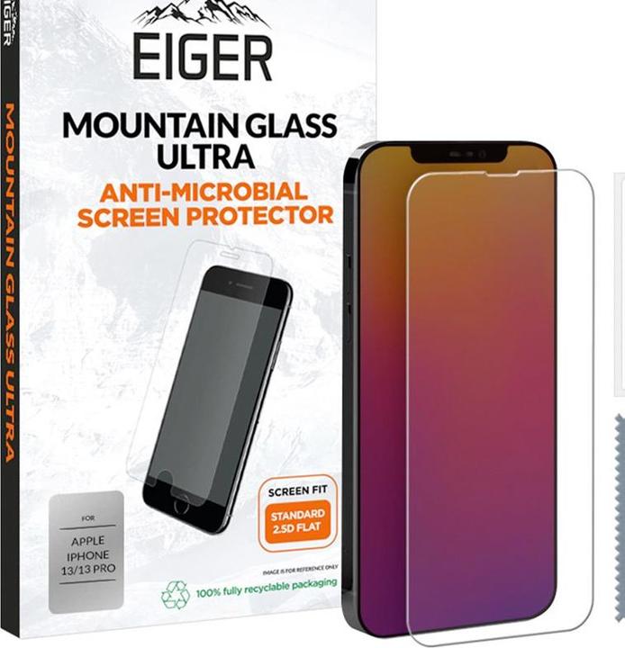 Immagine prodotto Eiger Mountain Glass Ultra (1 Pezzo/i, Apple iPhone 13, Apple iPhone 14, Apple iPhone 13 Pro)