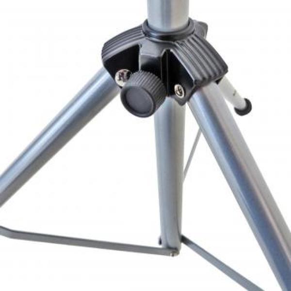 Actual product image keepdrum MUS3SV Music Stand Silver with 4 Music Clamp