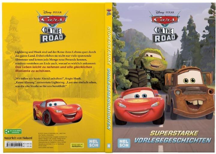 Image du produit Disney Cars on the Road: Superstarke Vorlesegeschichten (Allemand, 2023)