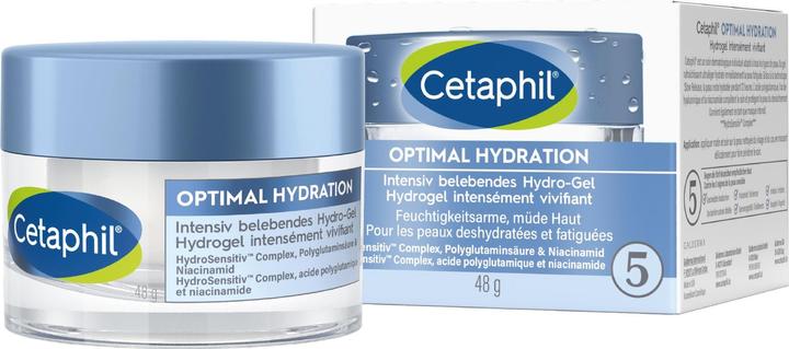 Actual product image Cetaphil Optimal Hydration Intensiv belebendes Hydro-Gel (48 ml, Face gel)