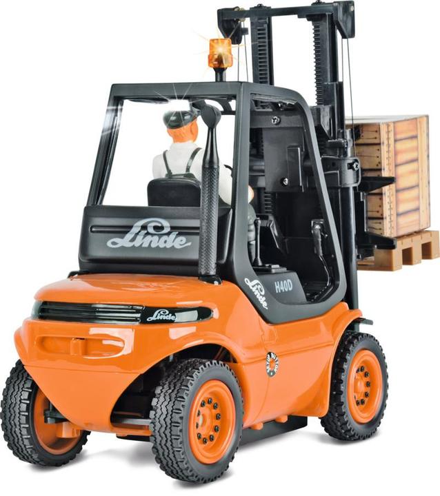 Produktbild Carson RC Funktionsmodell 1:14 Gabelstap.Linde 2.4G 100%RTR orange (RTR Ready-to-Run)