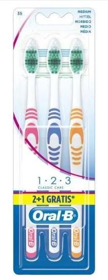 Immagine prodotto Oral-B 1,2,3 Classic Care (Medio, 3 x)