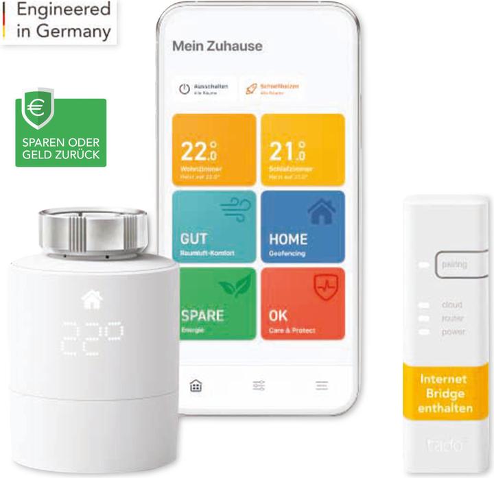 Productafbeelding tado° Slimme radiatorthermostaat - Starter Kit V3+