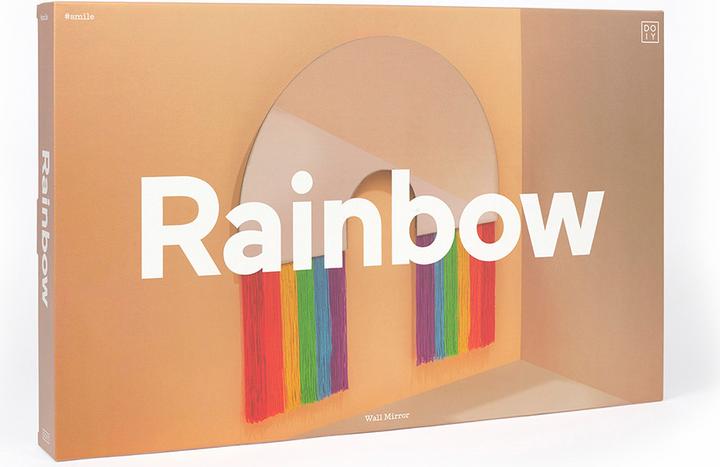 Image du produit Doiy Rainbow Wall Mirror (50 x 48 cm)