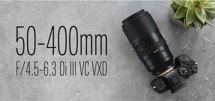 Produktbild Tamron AF 50-400mm F/4.5-6.3 Di III VC VXD (Sony E, APS-C / DX, Vollformat)