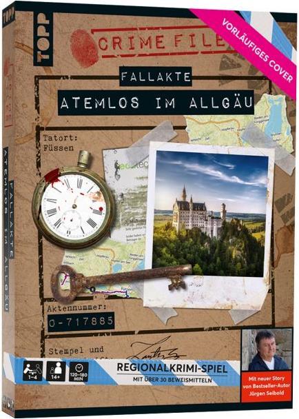 Actual product image Crime Files - Case file: Breathless in the Allgäu (German)