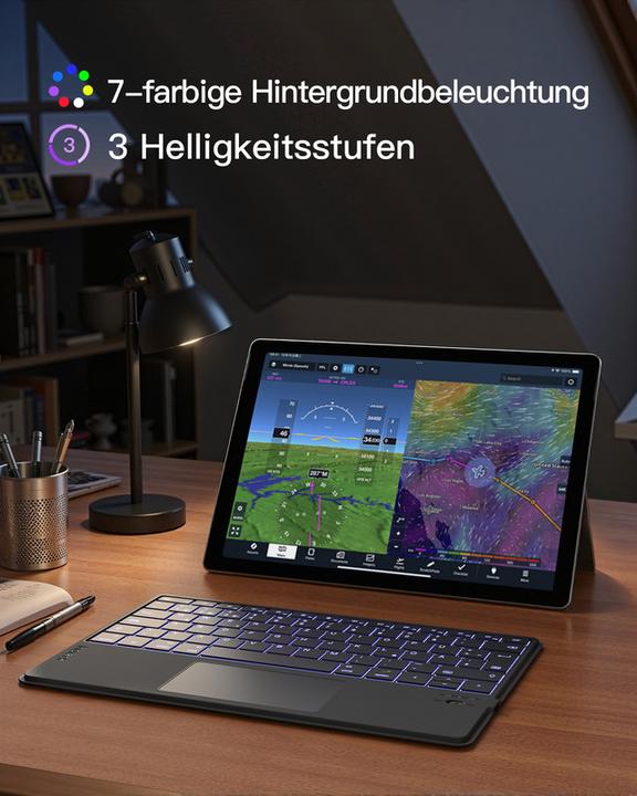 Actual product image Inateck Keyboard 01104 gray (KB01104 gray) (DE, IPad Pro 11)