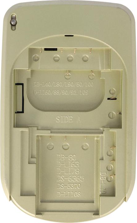 Immagine prodotto AccuCell Double-side charger für Digital-Kamera und Camcorder Li-ion Akku, PEN, RIC, Sanyo (Caricabatterie per fotocamere)