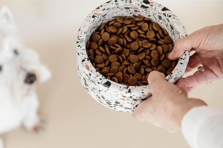 Produktbild Kentucky Dogwear Futternapf Terrazzo Stein