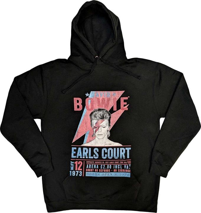 David Bowie Earls Court '73 Kapuzenpullover (S)