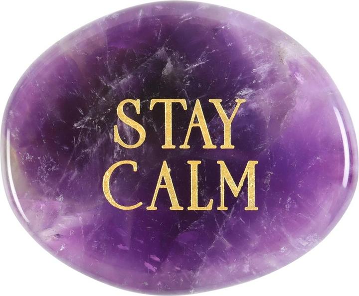 Something Different Ruhig bleiben Amethyst Palmenstein