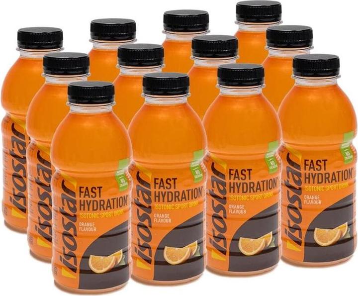 Isostar Hydrate&Perform (12 x 500ml) (Orange, 12 x)