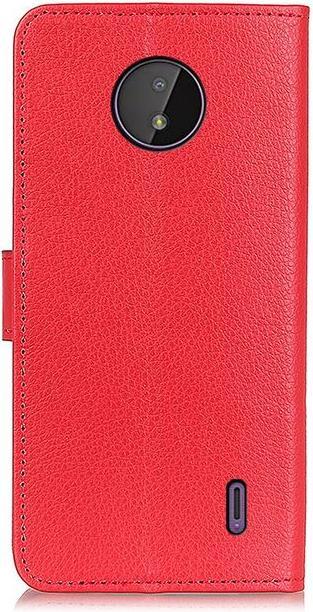 Actual product image MU Classic Litchi Leather Bookcover Series (Nokia C10, Nokia C20)