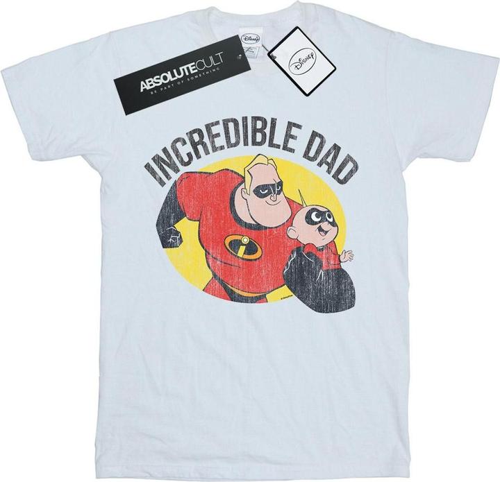 Actual product image Disney Mens The Incredibles Bob Parr Incredible Dad T-Shirt (XL)