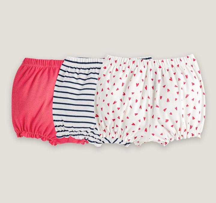 Immagine prodotto La Redoute Collections Pantaloncini da bambino in confezione da 3 (74, confezione da 3)