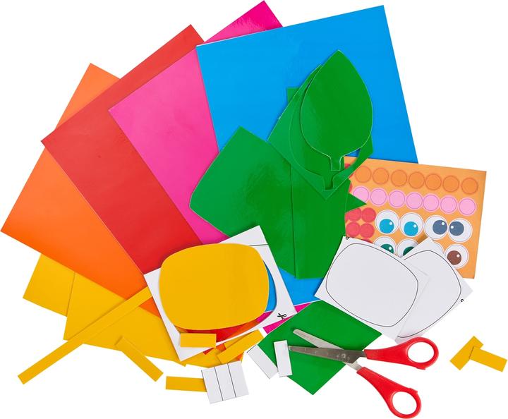 Actual product image Haba Bastelset - Fensterbild Raupen