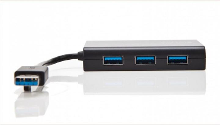 Targus USB 3.0 hub + Gigabit Ethernet (USB-A, 3 Ports)