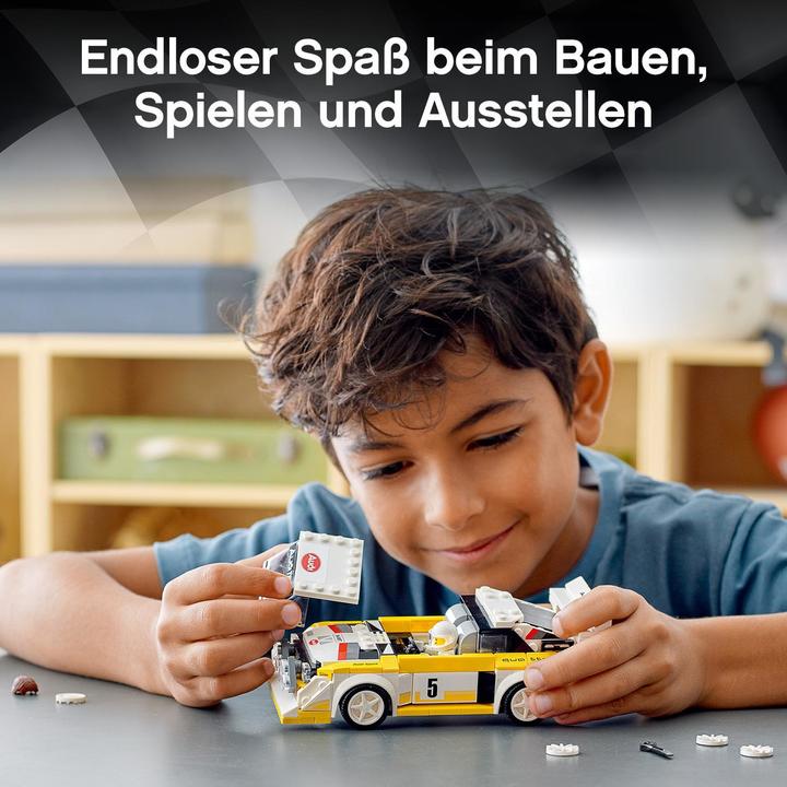 Produktbild LEGO 1985 Audi Sport quattro S1 (76897, LEGO Speed Champions)