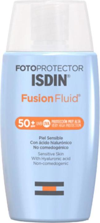 Actual product image Isdin Fotoprotector Fusion Fluid Spf50 50ml (Sun cream face, SPF 50, 50 ml)