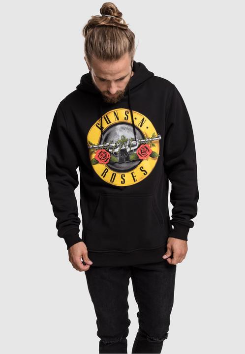 Immagine prodotto Merchcode Guns n' Roses - Felpa con cappuccio con logo (XS)