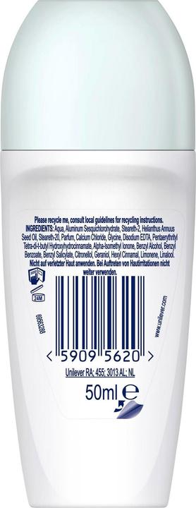 Actual product image Rexona Cotton Dry (Roll-on, 50 ml)