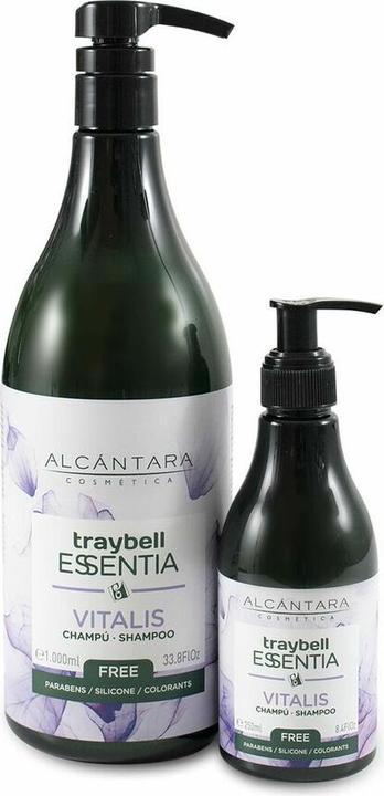 Produktbild Alcantara Cosmética TRAYBELL ESSENTIA champu vitaliss 250 ml (250 ml, Flüssiges Shampoo)